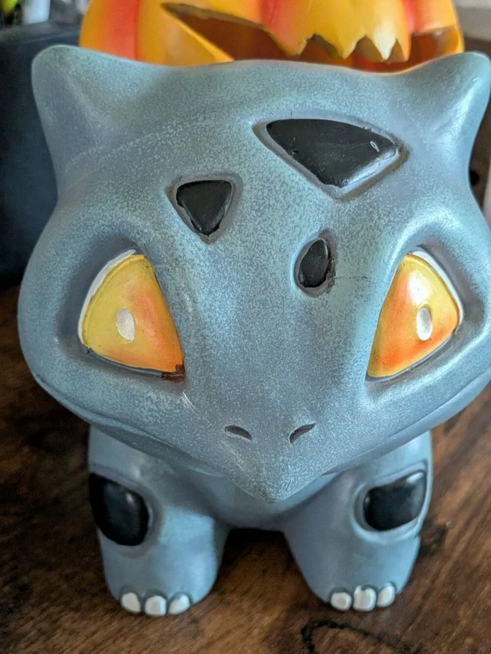 Vintage Bulbasaur Halloween Night Light 6.75in Tall